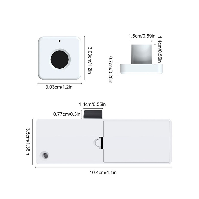 Fingerprint Cabinet Lock Safety Electric Fingerprint Lock Home and Office