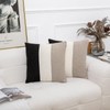 Decorative Textured Boucle Pillow Covers 20 x 20 Inch Neutral