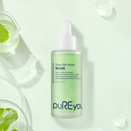 Puriyoung Water Glow Serum Moisture Ampoule Glowing Skin Medical Soothing Highly Moisturizing Glass Skin Repair Serum 50ml / 퓨리영 물광세럼 수분앰플 광채피부 메디컬 진정 고보습 글라스 스킨 리페어 세럼 50ml