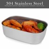 Linkidea Electric Lunch Box, 304 Stainless Steel Lining, No Compartments,