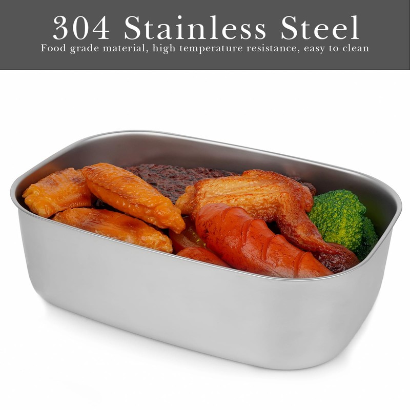 Linkidea Electric Lunch Box, 304 Stainless Steel Lining, No Compartments,