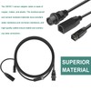 MTAURRY 720107-1 Transducer Adapter Cable Compatible with MEGA 360 Transducer