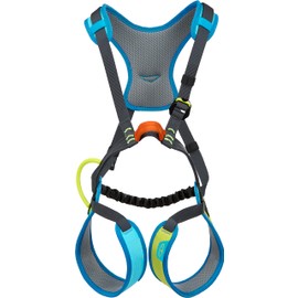 Climbing Technology Flik Children's Climbing Harness, Gree-Lime-Black
