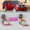 Svicari 2PCS Rear Tail Lights Connector Plug Wiring Harness Compatible