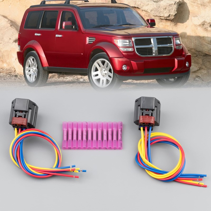 Svicari 2PCS Rear Tail Lights Connector Plug Wiring Harness Compatible