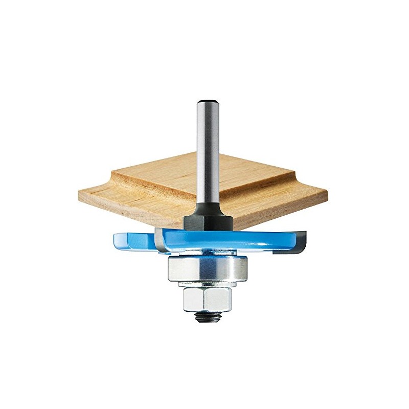 Back Cutter Router Bit - Safe Alignment Roundover Router Bit