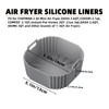 Silicone Air Fryer Liners for CHEFMAN 2 Qt Mini Air