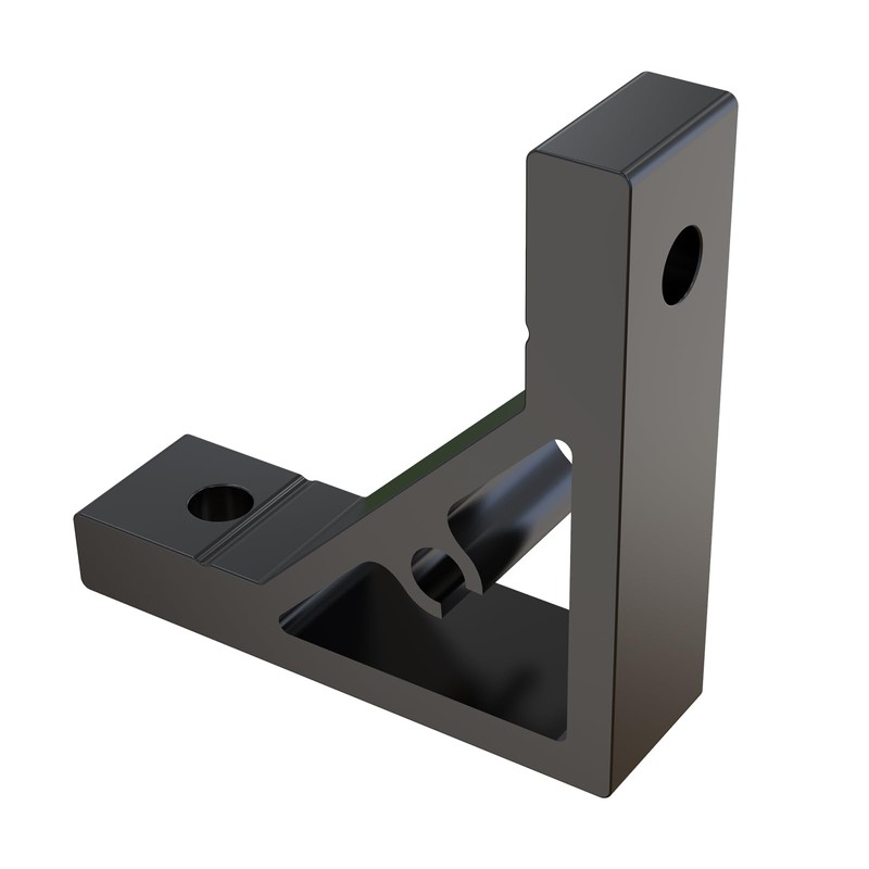 10Sets Black Strong Support Corner Brackets,Heavy Duty Corner Brackets for