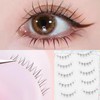 HAPVITAL False Eyelashes for Lower Eyelashes, Natural False Eyelashes, Handmade