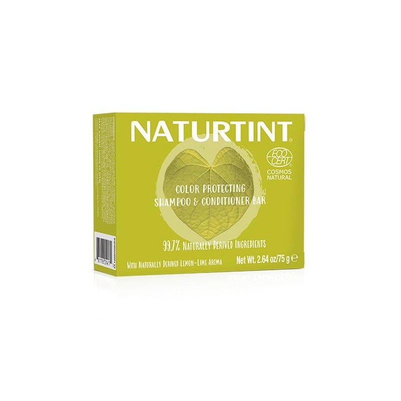 Naturtint Champú Y Acondicionador Sólido (Limón-Lima) - Ingredientes De Origen