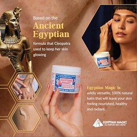 Egyptian Magic Crema Multiusos para Piel, Hidratación y Reparación para Rostro y Cuerpo, 118 ml