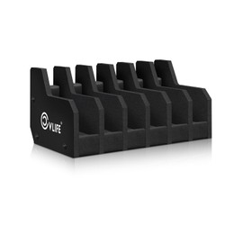 CVLIFE Foam Pistol Rack Handgun Rack for Gun Safe Gun Cabinet Accessories Pistol Holder Stand 6 Slots