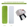 3 Pack Mop Replacement Cloths, Reusable Pads Ultra Fine Fiber