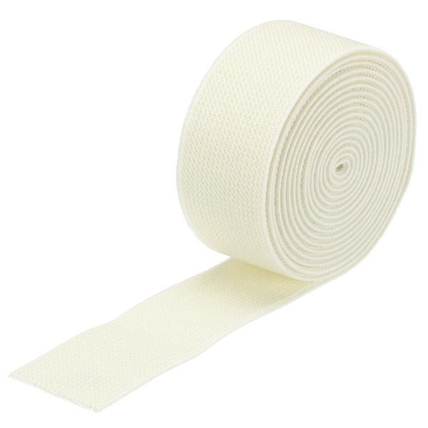 MECCANIXITY Twill Wide Elastic Band Double-Side 1.2 inch Flat 2