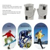 1Pair USB Heated Gloves Adjustable Temperature Electric Heated Gloves for