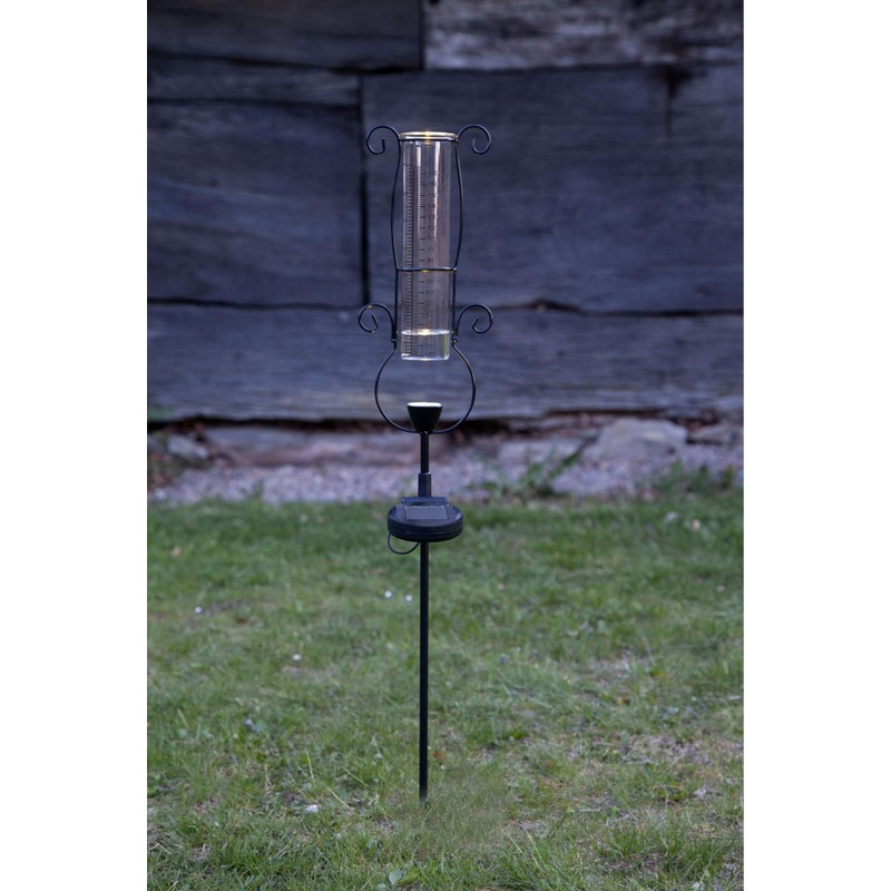 Star Pluvio LED Solar Rain Gauge 1 Warm White LED