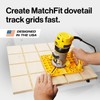MICROJIG MatchFit Grid Routing Guide – Precision Tool for Dovetail