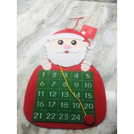Christmas House Brand New Santa Claus Christmas Advent Calendars 14”H X 8.5” W