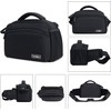 Cwatcun Waist Camera Bag Fanny Pack DSLR SLR Bag Sling