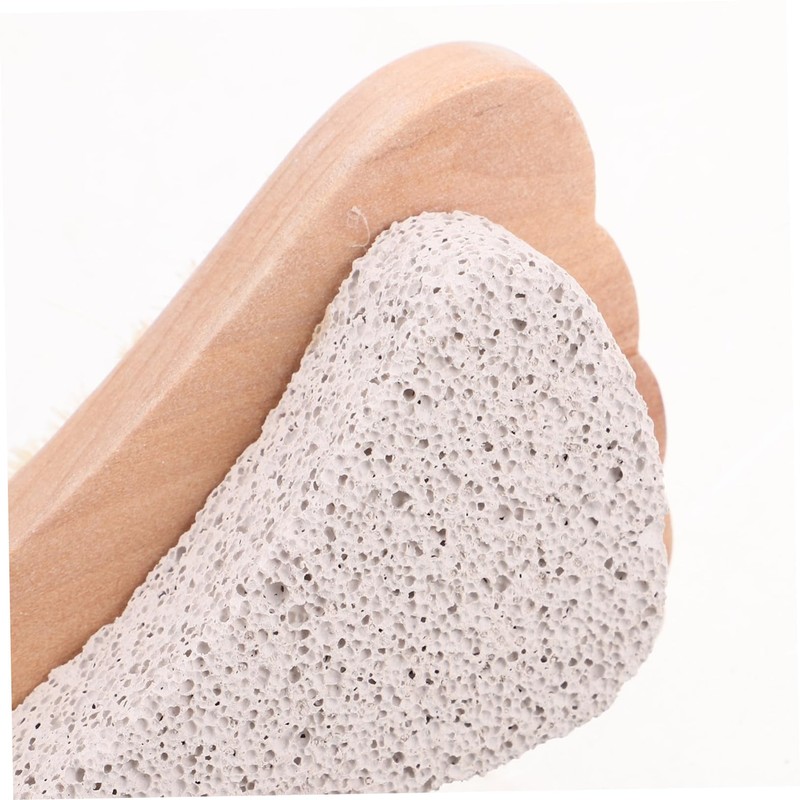 NOLITOY Foot Care Kit Stone Scrub Brush Nail Cleansing Tool