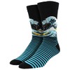 Socksmith The Wave Socks Black Size 10-13, 1 EA