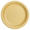 Strong P2250MZ Paper Plates, Misarashi Brown, 8.7 inches (22 cm),