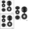200pcs Screw Caps, Folding Screw Cover Cap, Plastic Hinged Screw
