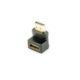 AKORD HDMI Male to HDMI Female 90 Degree Right Angle Adapter
