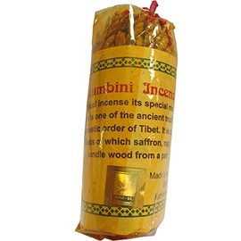 Padma Craft Tibetan Lumbini Traditional Rope Zimbu Ritual Incense (45 Sticks)