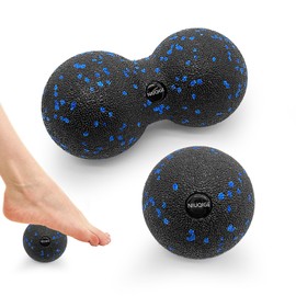 NIUQIGE Fascia Ball Set (Single Ball + Double Ball), Massage Ball Fascia Ball