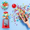 VioraWhite 12 Pack Mini 5" Gumball Machine Without Candy Plastic