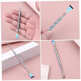 Baluue 2sets Metal Blackhead Scraper Facial Care Pore Cleansing Tool Face Beauty Tools for Women Men 2pcs*2