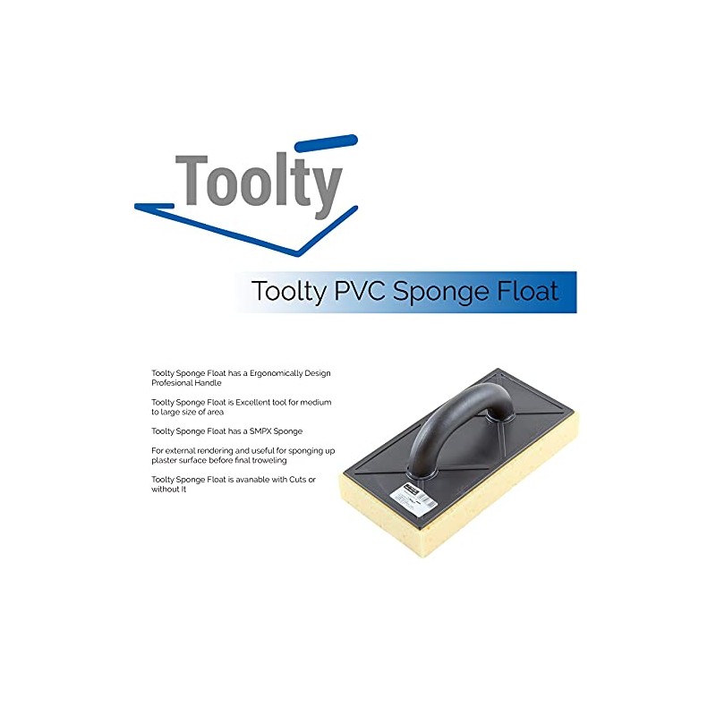 Toolty PVC Sponge Float - 280 x 140mm - SMPX