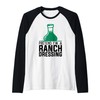 Ranch Seasoning Powder Packets Bottle Ranch Dressing Raglan Baseball Tee