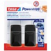 tesa Powerstrip, black, 2