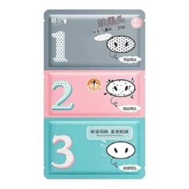 Axiu 100 Mascarillas De 3 Pasos Tira Puntos Negros Nariz Mayoreo