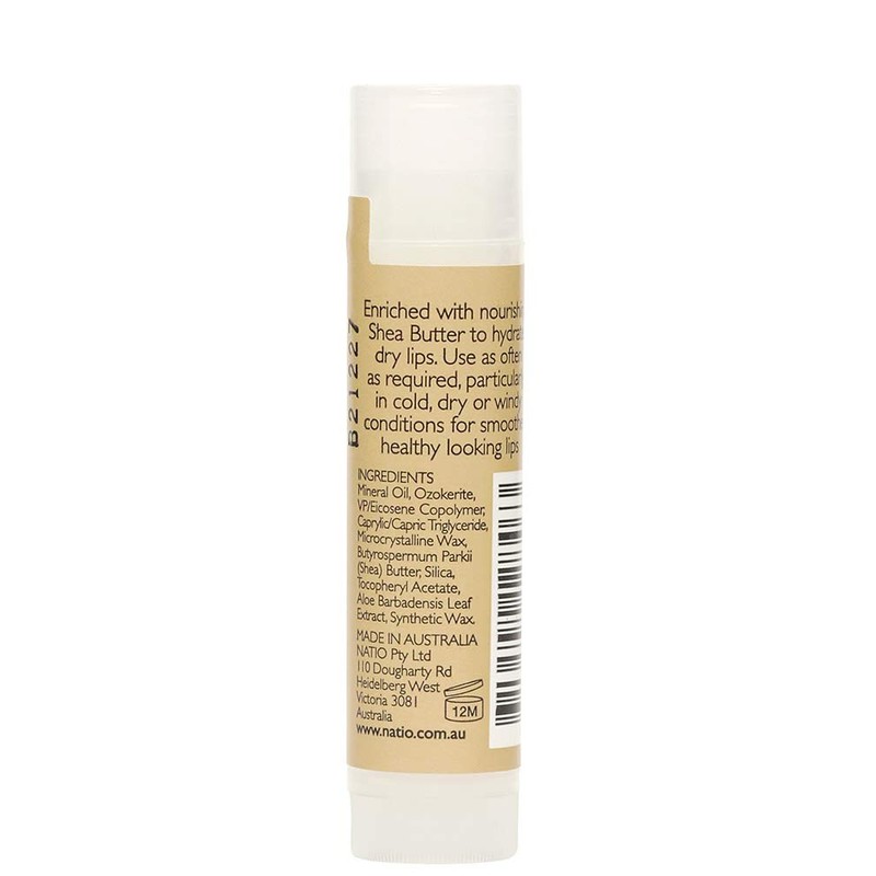 Natio Shea Butter Lip Balm, 4g