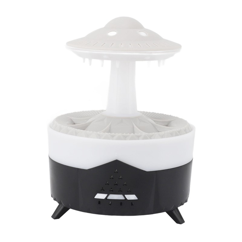 Water Drip Aromatherapy Diffuser 7 Color Light Mushroom Rain Humidifier