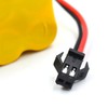 elxjarcell (4-Pack) 7.2V 1000mAh Ni-CD AA Battery Pack with SM-2P
