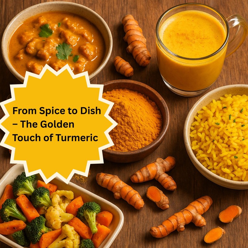 Organic Turmeric Powder – 4 oz | High Curcumin (2.5%