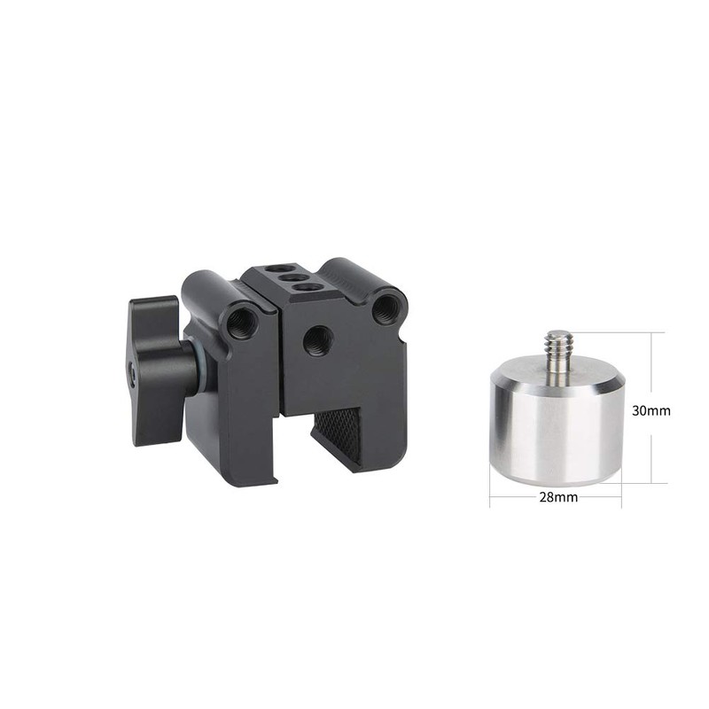 NICEYRIG Gimbal Counterweight Mounting Clamp Compatible with DJI RoninS/RoninSC/Zhiyun Weebill