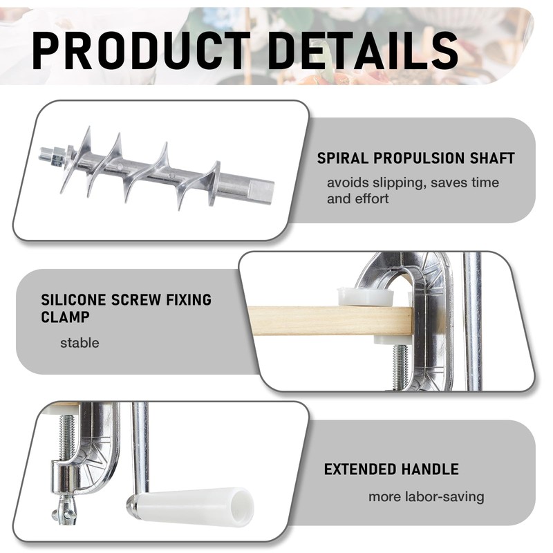 Threlaco Sausage Stuffer Maker Machine Meat Filling Kitchen Machine for