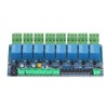 Relay Module 8 Channel Optocoupler Isolated Input Output Board Control