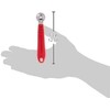 Norpro Descorazonador de Frutas de Acero Inoxidable, Rojo y Acero