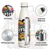 KollyKolla Stainless Steel Drinking Bottle, 500 ml, 3D Print Drinking