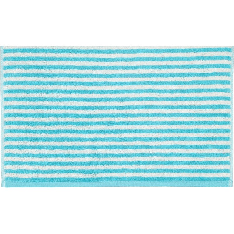Cawö Home Hand Towels Campus Ringel 955 Turquoise 41 Guest