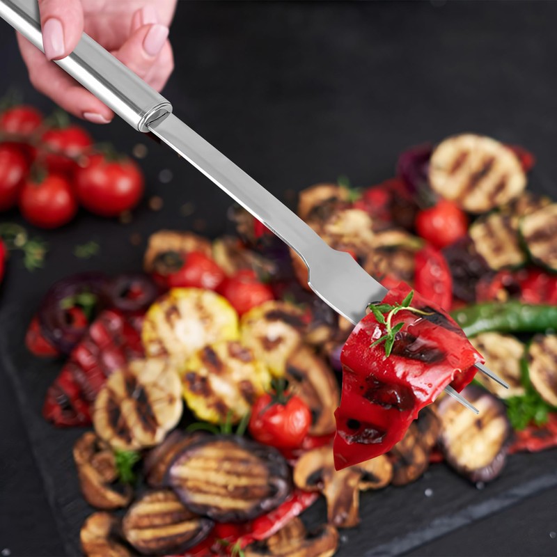 Stainless Steel Meat Forks - 13 Inch, 2 Pieces Large