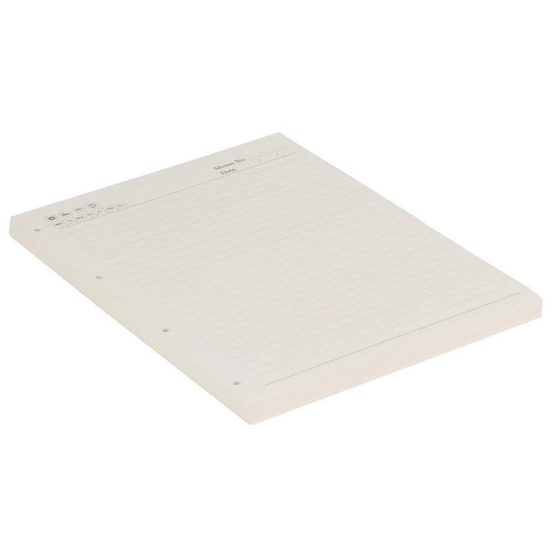 A4 Lined Loose Leaf Paper Refills 6-Ring Refillable Paper 80