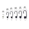 Hook & Cord - Metal Plastic-Coated Spring Hooks - Wire