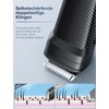 Paonies Barttrimmer Herren Haarschneidemaschine, All-in-1 Bartschneider Nasenhaartrimmer Kabellos, USB Wiederaufladbar